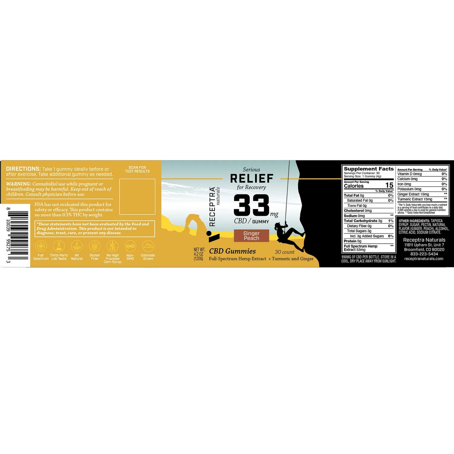 Receptra Relief Gummies