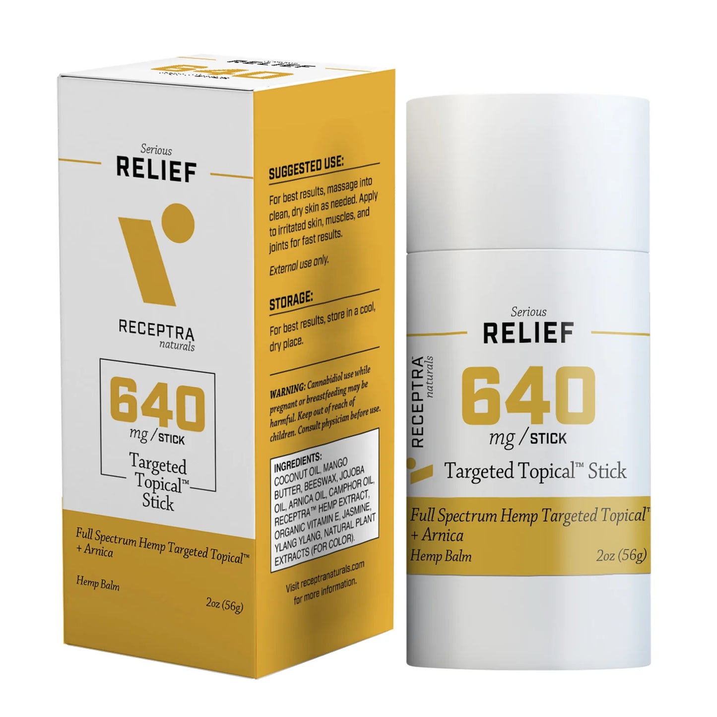 Serious Relief + Arnica Targeted Topical Stick